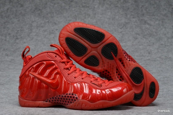 Red  Pro October 624041-603 Air Foamposite 0112
